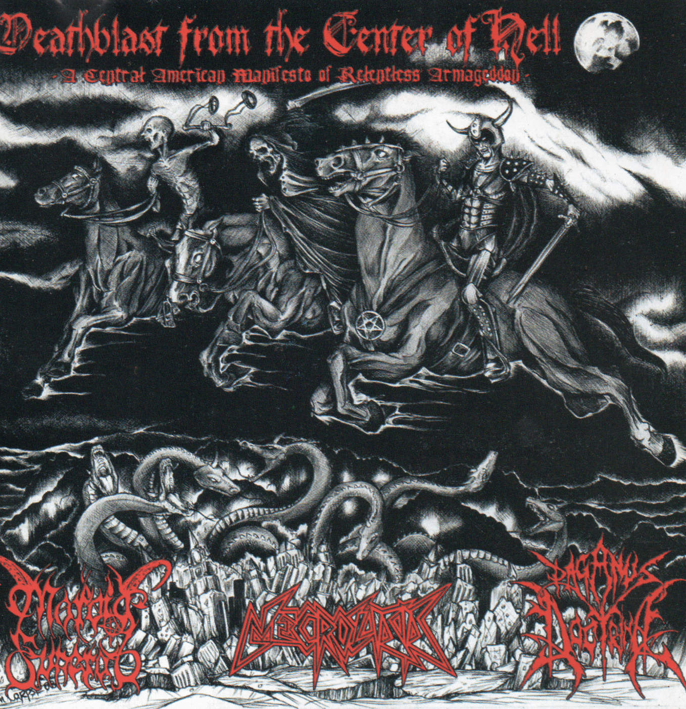 Portada de Deathblast From Center Of Hell